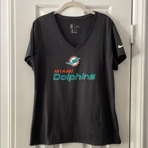 Miami Dolphins Nike V-Neck T-Shirt